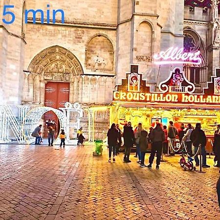 Le Led Room,Centre Ville Place De Parking Gratuite ซ็องส์ ภายนอก รูปภาพ