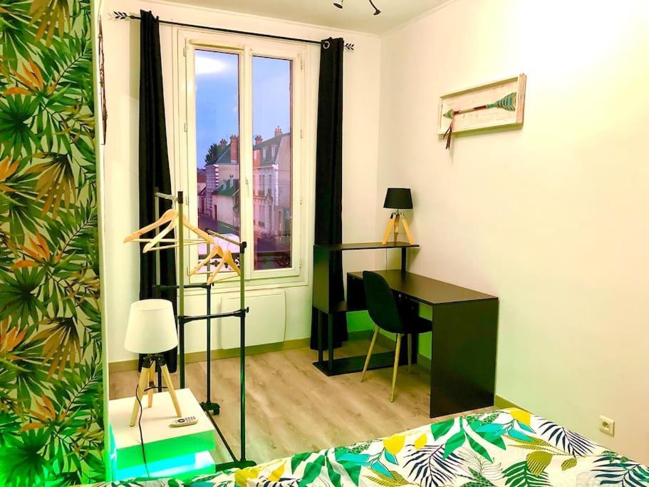 Le Led Room,Centre Ville Place De Parking Gratuite ซ็องส์ ภายนอก รูปภาพ